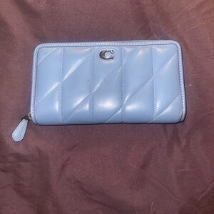 COACH Accordion Zip Wallet With Pillow Quilting
